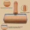 Wooden Handle Dumpling Skin Artifact Portable Cake Dough Roller Rolling Stick  Kitchen Tool