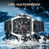 LIGE Military Watches for Men Fashion Business Sports Quartz Wristwatch Calendar Luminous Waterproof Watches Men Rreloj Hommes