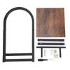 Wall Mounted Planter Shelf Space Saving Floating Planter Holder Rustic Easy Install for Living Room Balcony