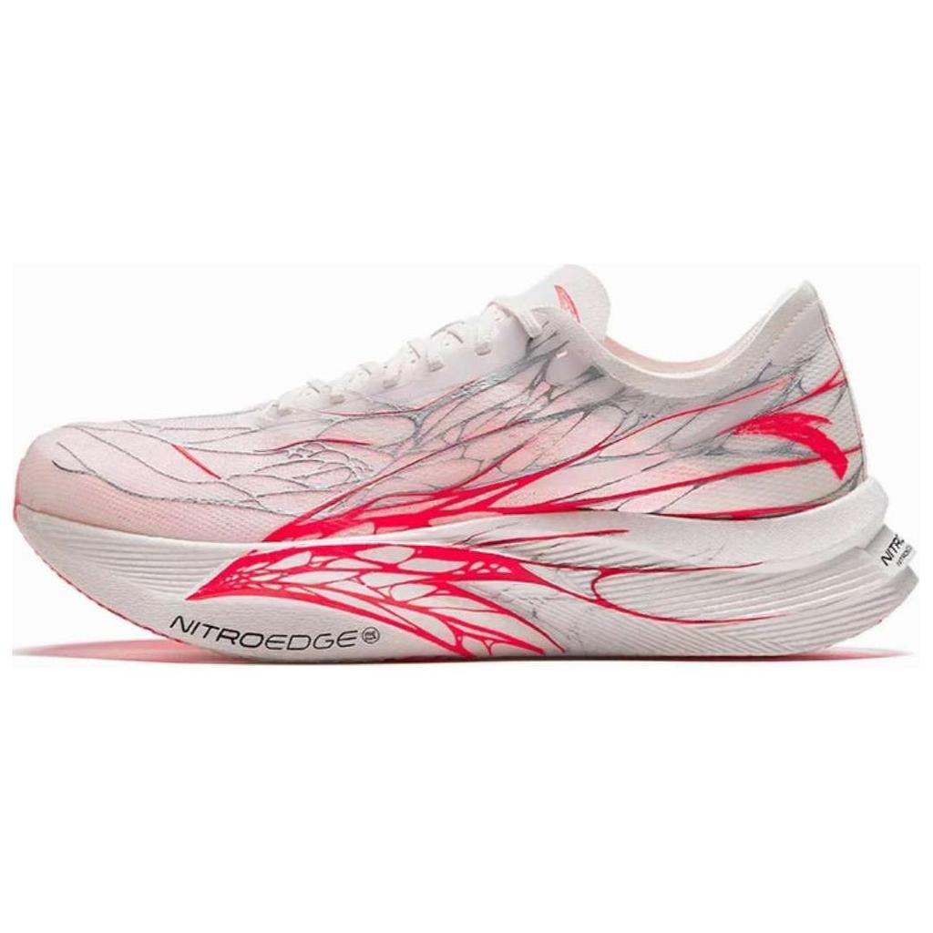 Anta C202 5 GT Trendy Fashion Shock Absorbing Durable Low Top Running Shoes Men Sneakers Red White 112355560-4