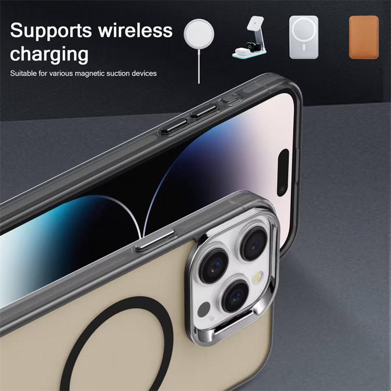 Luxury Premium Quality Electroplated Magnetic Case for iPhone 15 Pro Max 14 13 12 11 Pro 13 Mini 14 Plus Fall Protection Cases