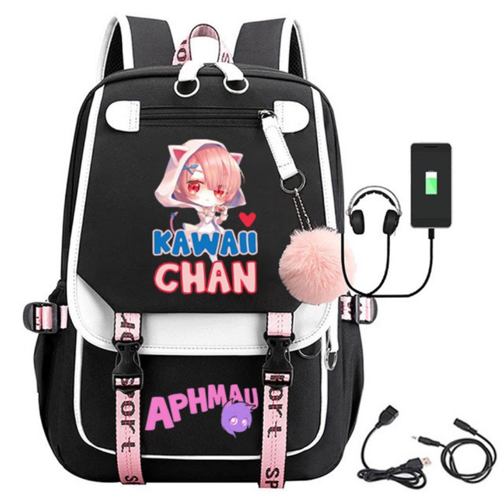 Harajuku Simple and Versatile Junior High School Student Schoolbag Female Lightweight Large-capacity Junior High School Student Backpack