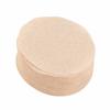 100 PCS Set Unbleached Paper Coffee Filter Paper Odorless Dia. 68mm Replacement Filter Dia. 60mm Round Shape Wooden Fiber Filter