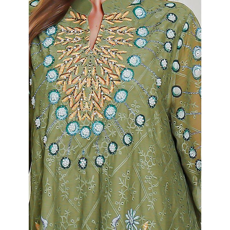 Indonesia Middle East Morocco Embroidery Diamond Print Long Sleeve Robe Women Long Travel Dubai Dress Dress