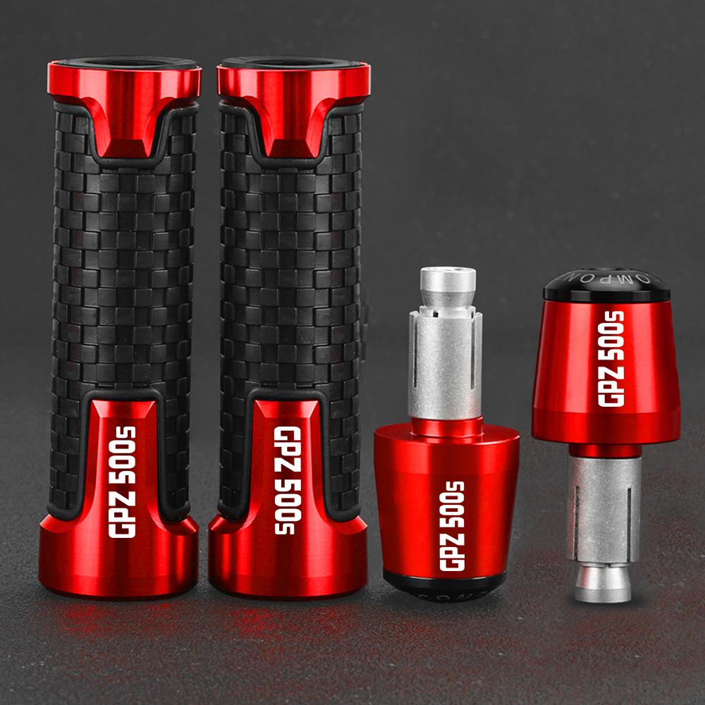 For KAWASAKI GPZ500S GPZ500 S 1990-2009 GPZ 500S 2008 2007 2006 Motor CNC Handlebar Grip Ends Weights Anti Vibration Silder