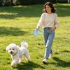 Retractable Dog Leash Heavy Duty 16Ft Tape Leash Tangle-Free Leash with One-Button Control Comfortable Handle for Small Medium Dogs