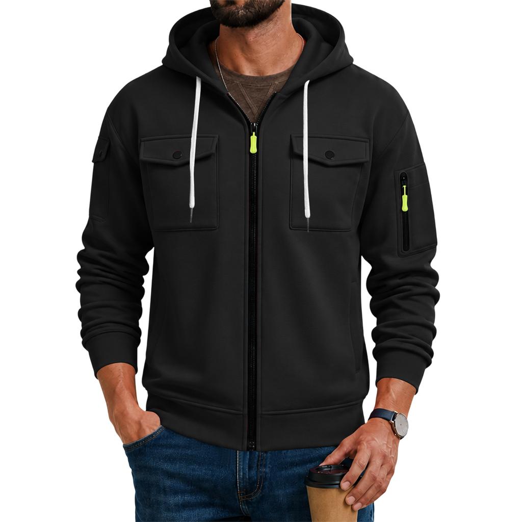 Women's Hooded Coat for Fall Winter Casual Wear