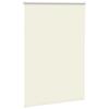 VidaXL Roller Blind Blackout Off-white Fabric Width 110.7 Cm, Day and Night Blind, Kitchen Blind, Blind 4011625