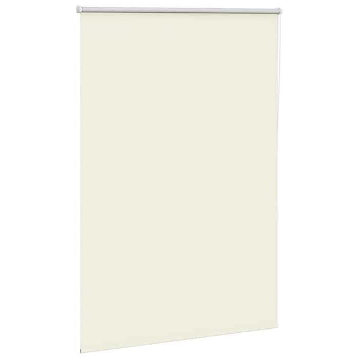VidaXL Roller Blind Blackout Off-white Fabric Width 110.7 Cm, Day and Night Blind, Kitchen Blind, Blind 4011625