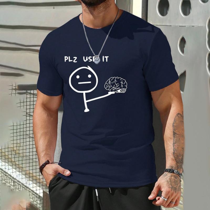 2024 New Funny 3D Print Men's T-Shirt Outdoor Daily Casual T-Shirts Clothing Oversized Soft Fitness Muscle Short Sleeve Tops Men
