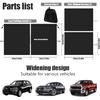 Privacy Curtain Universal Car Divider Between Rear Seat Auto Blackout Sun Shades Side Window Covers Accessories For Travel Camping Nap Sleeping