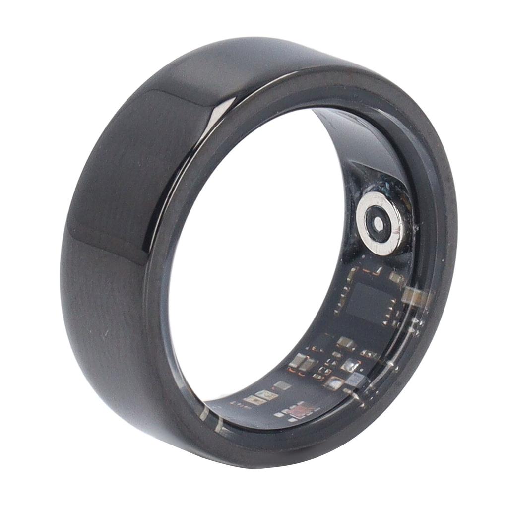 Smart Health Ring Bluetooth Sleep Monitoring Step Counting IP68 Waterproof Smart Ring Fitness Tracker with APP for Men