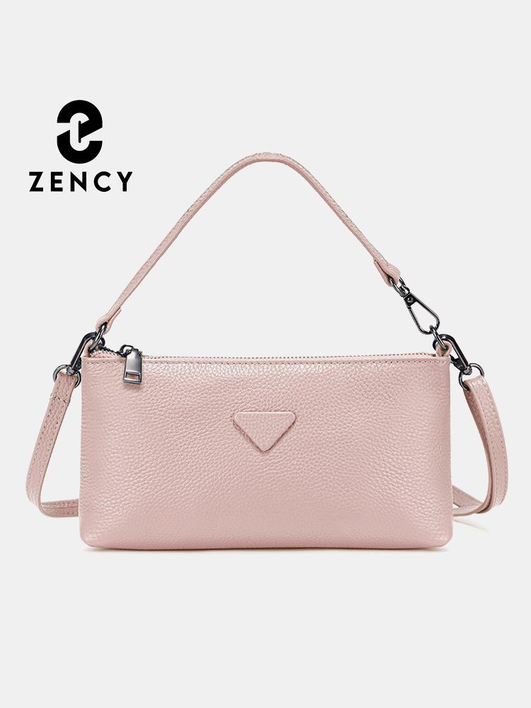 Zency Genuine Leather Bag Women's Crossbody Bag