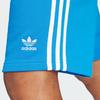 Adidas Originals Adicolor 3-Stripes Elastic Waist Straight Cut Five-Point Casual Shorts Men Shorts Blue IM9426