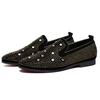 Mens Loafers Spring and Autumn New Fashion Men's Casual Shoes Rhinestone Crystal Europe Style Male Sneakers