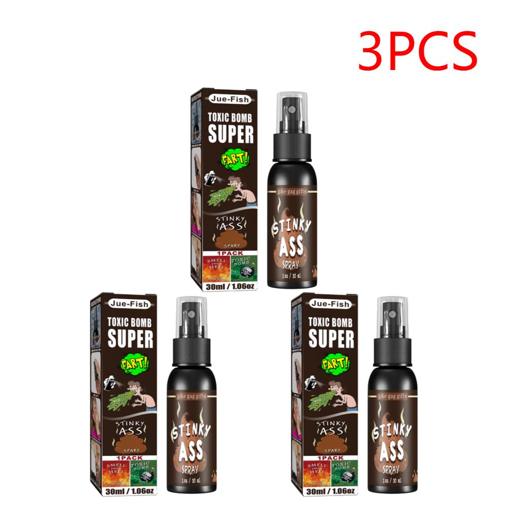 30ml Kacke Spray Kreative Flüssige Furz Gag Streich Witz Spray Lustiges Halloween Spielzeug Stinkbomben Extra Stark Riechendes Stinkendes Gas Spray