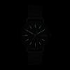 Skagen Men's Signatur Three-Hand Midnight Black Stainless Steel Bracelet Watch (Model: SKW6914)