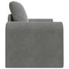 Dark Gray Velvet Sofa Bed