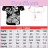 Premium Qualität Unisex Sommer Kurzarm O-Ausschnitt Clown 3D Druck T-Shirt Für Alle