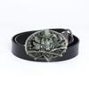 Trendy Men's Retro Cowhide Leather Belt - Genuine Casual Style for Trousers