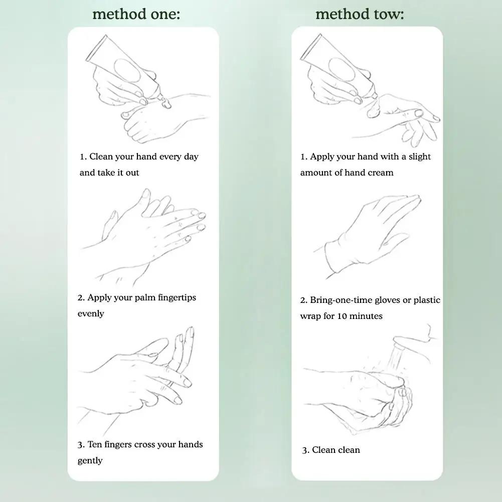 5pcs Creamy Tea Hand Cream Moisturizing Hand Cream