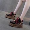Board Shoes Women 2026 Spring New Leather Casual Super Hot Sports High Top Shoes Women