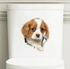 Cartoon Pet Simulation 3D Fun Puppy Αυτοκόλλητα τοίχου Ψυγείο Τουαλέτα Αυτοκινήτου DIY Διακόσμηση