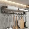 Stainless Steel Utensil Storage Rack Wall Mounted Spoon Ladle Holder  Kitchen Storage