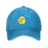 Peace Was Never An Option Duck Baseball Cap Vintage Distressed Washed Cartoon Headwear for Unisex Women Running Golf Fit Hats Cap