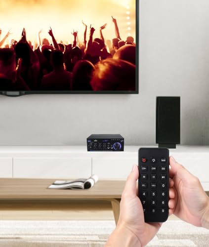 Topsky Power Amplifier, Audio Sound Amplifier, Microphone Amplifier, Bluetooth, HIFI Digital, Maximum Output 80W, Audio, AK-45, RC Support, Car, Home,