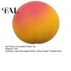 TPR Realistic Fruit Toys Giant Simulated Peach Squeeze Toy, Stress Relief Sensory Pinch Ball Fidget Toy for Home Office Relaxation