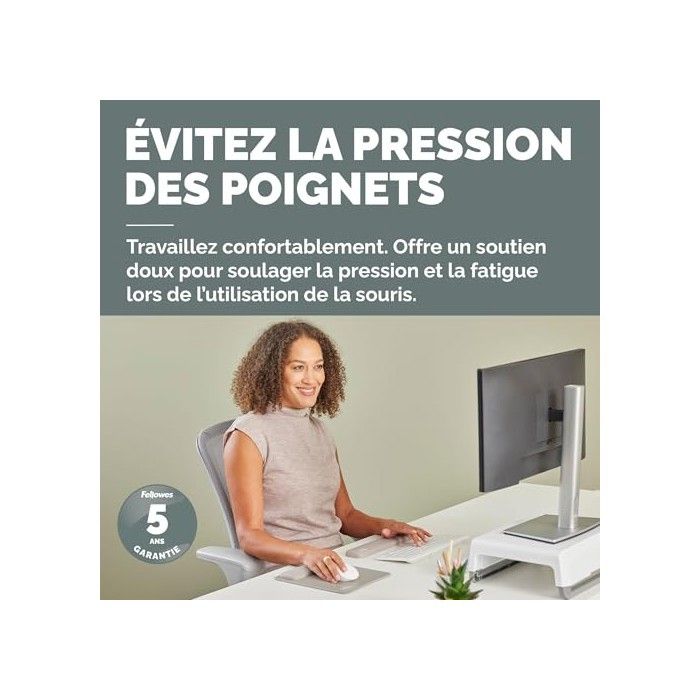 Repose-poignet Breyta 32cm pour clavier, sable