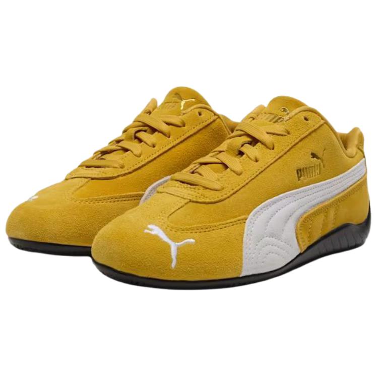 PUMA Speedcat Abrasion Resistant Abrasion Resistant Low top Casual Shoes Women's Yellow 400986-06