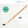 Tombow Pencils, Ki Monogatari Series, 2B, 1 dozen (LA-KEA2B)