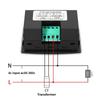 High Accuracy Digital Power Monitors with Clear LED Display Voltage Current Power Electric Energy Monitors