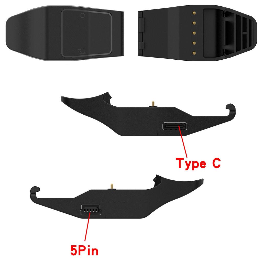 Für Garmin Hundehalsband Ladegerät T5 TT15 TT10 T15 GTT15x TT25 Haustier-Tracker Anti-Verlust-Gerät Ladekabel-Adapter