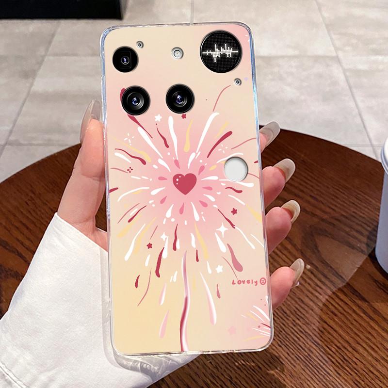 Casing For Nothing Phone (3) Case For Phone3 Back Cover Aesthetic Fashion Cute Cat Cartoon Transparent Soft Silicone Phone Case