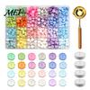 Wax Melting Spoon Seal Kit, with Beads And Candles Set, Artistic Set Stamp for DIY Crafting Wedding Invitations Tool