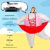 Inflatable Sumo Costumes for Dance & Pranks - Adult Size Fun Props & Dolls