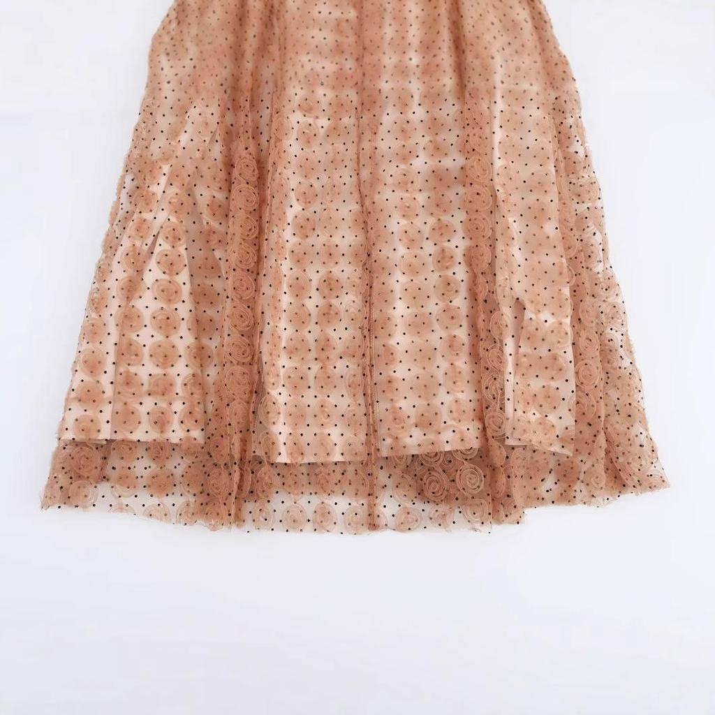 2025 Spring European & American Style Women's Spaghetti Strap Floral Slimming Long Dress