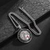New Onlysda Cool Men's Pendant Stainless Steel Red Armor Shield Knight Templar Crusader Cross Necklace Punk Jewelry