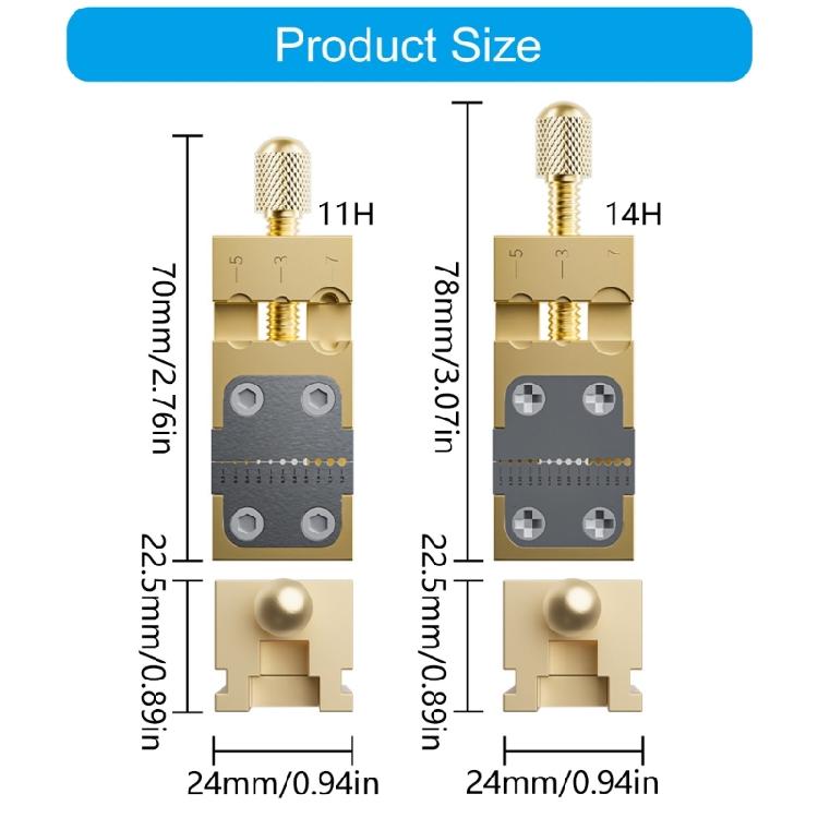 Watch Repair Vises Clamps Table Benches Vices Clamps for Watch Repairing Holding Watch Hands Wheel Replacement Part
