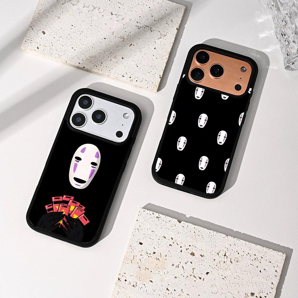 Cartoon H-Hayao M-Miyazaki Phone Case For IPhone 17 Air 16 15 14 Plus 13 12 11 Pro Max Dual Tone Hard PC Fashion Protective Cov