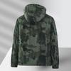 Kapuzen-Wander-Radjacke Herren Herbst Outdoor Bomberjacken Windbreaker Lässige Cargojacken Herren Mäntel