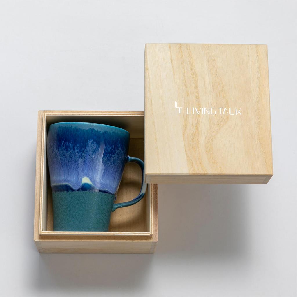 UNKAI Porcelain Stylish Tableware Cup, 380ml, Mug, TLT101GY,