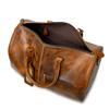 Leather Weekender Bag: Full-Grain Duffle, Groom Gift