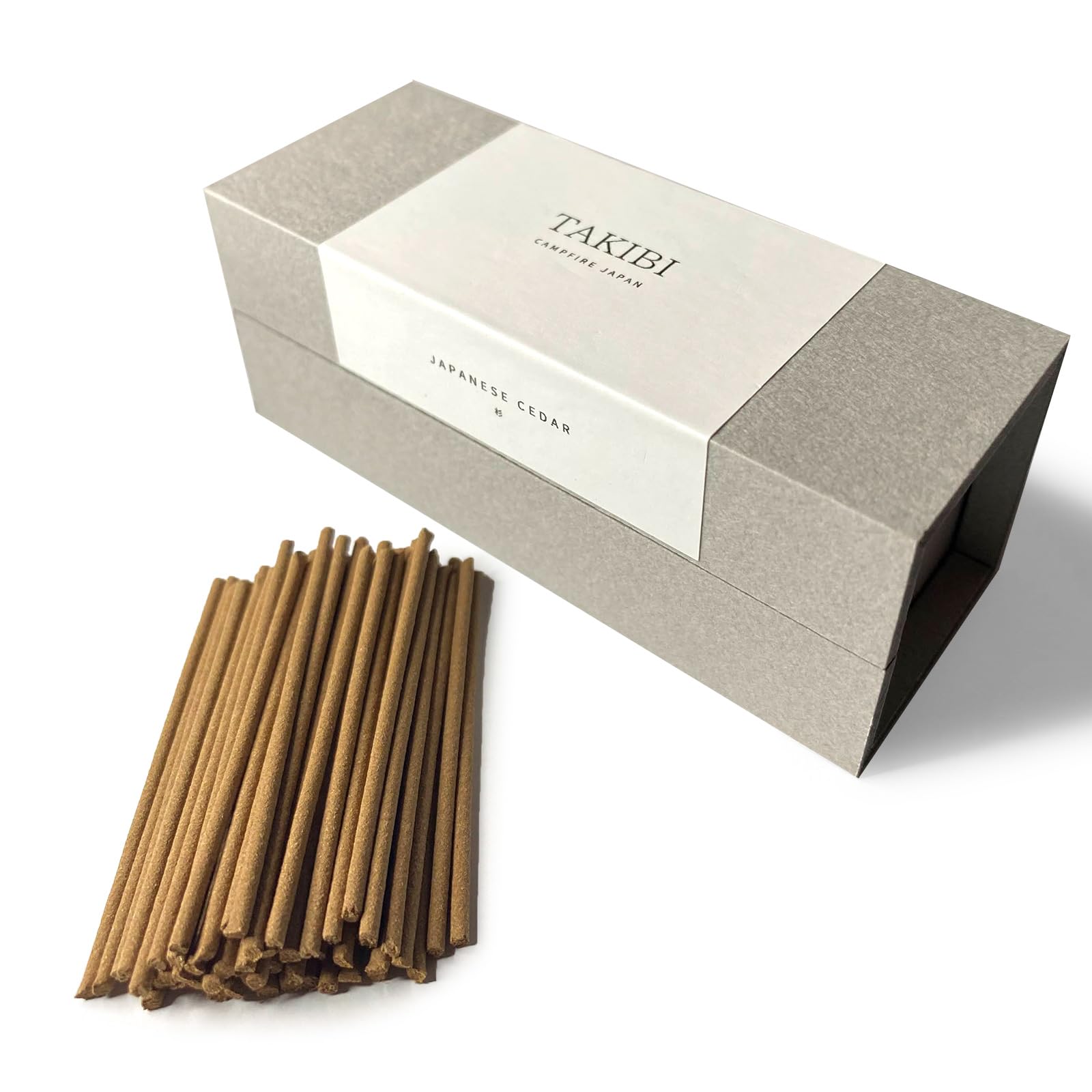 

Outdoor Natural Natural No No Purifying Short Burn Mini Size TAKIBI Incense, Cedar, Fragrance, Dyes, Preservatives, Cedar, Umekundo, Fugendo, Time,