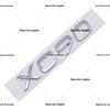 Volvo XC Series Trunk Emblem: XC60, XC90, XC40 Rear Tail Sticker