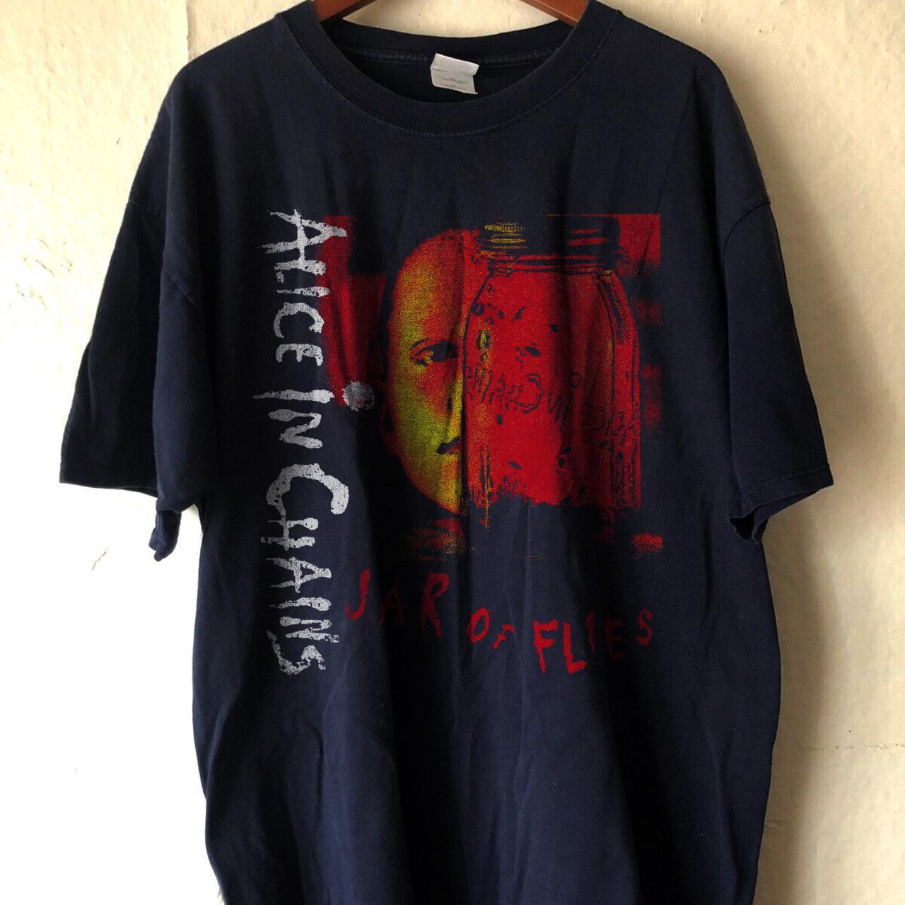 Alice in Chains Band Tshirt Black Classic Style Unisex Tshirt Reprint KH7011 XXL
