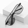Double Girder Frame Square Myopia Sunglasses Anti-Glare Night Vision Driving Men Prescription Diopter Eyewear 0 -0.5 -0.75 To -6